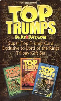 2003 Top Trumps Lord of the Rings Booster Pack #NNO Smeagol Back