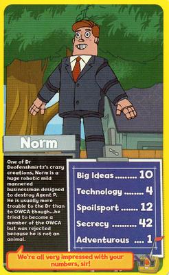 2010 Top Trumps Specials Phineas and Ferb #NNO Norm Front