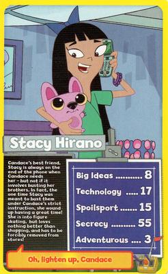 2010 Top Trumps Specials Phineas and Ferb #NNO Stacy Hirano Front