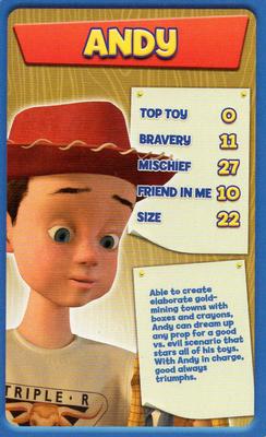 2009 Top Trumps Specials Toy Story and Beyond! #NNO Andy Front