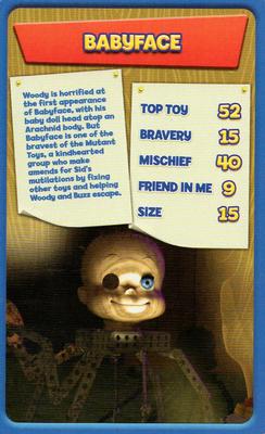 2009 Top Trumps Specials Toy Story and Beyond! #NNO Babyface Front