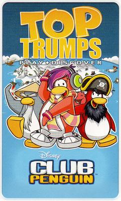 2011 Top Trumps Club Penguin #NNO Aunt Arctic Back
