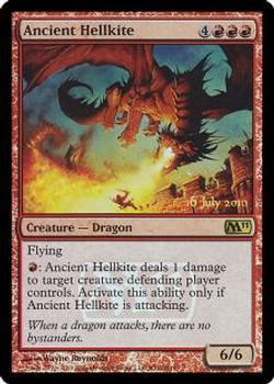 2010 Magic the Gathering 2011 Core Set #122 Ancient Hellkite Front