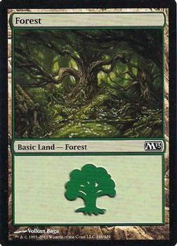 2012 Magic the Gathering 2013 Core Set #246 Forest Front