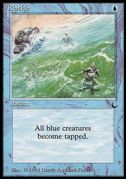 1994 Magic the Gathering The Dark #NNO Riptide Front
