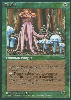 1994 Magic the Gathering Fallen Empires #NNO Thallid Front