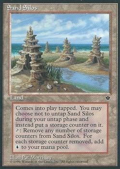 1994 Magic the Gathering Fallen Empires #NNO Sand Silos Front