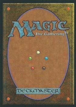1997 Magic the Gathering Weatherlight #NNO Cone of Flame Back