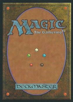 1998 Magic the Gathering Stronghold #NNO Brush with Death Back