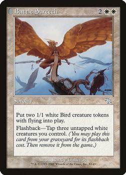 2002 Magic the Gathering Judgment #3 Battle Screech Front