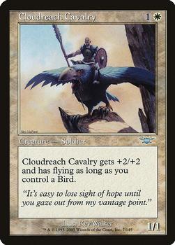 2003 Magic the Gathering Legions #7 Cloudreach Cavalry Front