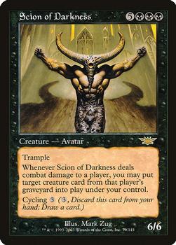 2003 Magic the Gathering Legions #79 Scion of Darkness Front