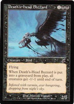 2003 Magic the Gathering Scourge #63 Death's-Head Buzzard Front