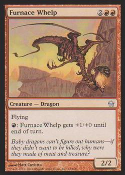 2004 Magic the Gathering Fifth Dawn #65 Furnace Whelp Front