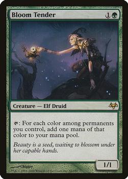 2008 Magic the Gathering Eventide #66 Bloom Tender Front