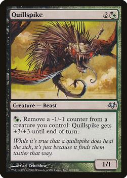 2008 Magic the Gathering Eventide #126 Quillspike Front