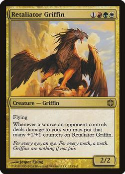 2009 Magic the Gathering Alara Reborn #123 Retaliator Griffin Front
