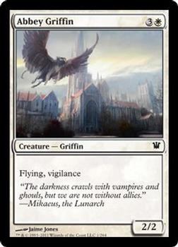 2011 Magic the Gathering Innistrad #1 Abbey Griffin Front