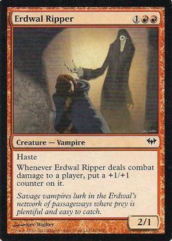2012 Magic the Gathering Dark Ascension #86 Erdwal Ripper Front