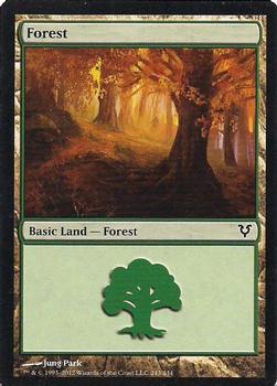 2012 Magic the Gathering Avacyn Restored #243 Forest Front