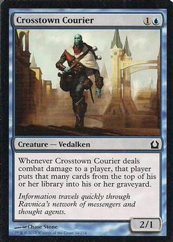 2012 Magic the Gathering Return to Ravnica #34 Crosstown Courier Front