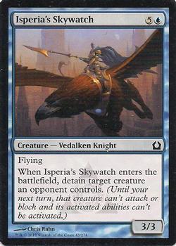 2012 Magic the Gathering Return to Ravnica #43 Isperia's Skywatch Front