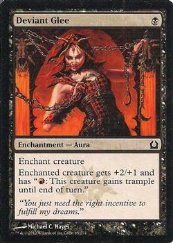 2012 Magic the Gathering Return to Ravnica #65 Deviant Glee Front
