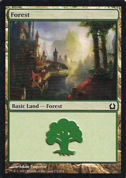2012 Magic the Gathering Return to Ravnica #272 Forest Front