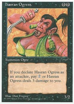 1995 Magic the Gathering Chronicles #NNO Hasran Ogress Front
