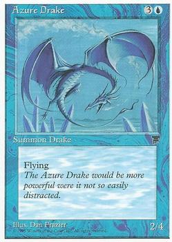1995 Magic the Gathering Chronicles #NNO Azure Drake Front