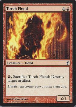 2014 Magic the Gathering Conspiracy #153 Torch Fiend Front