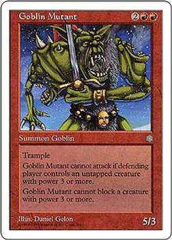 1998 Magic the Gathering Anthologies #NNO Goblin Mutant Front