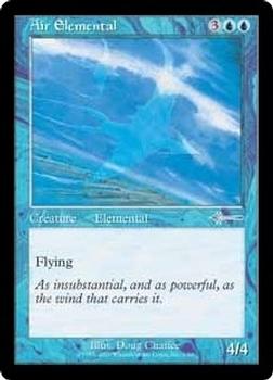 2000 Magic the Gathering Beatdown #1 Air Elemental Front