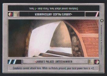 2000 Decipher Star Wars CCG Jabba's Palace Sealed Deck #NNO Jabba's Palace: Antechamber Front