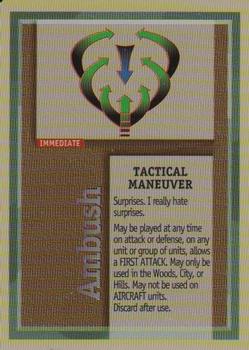 1995 Medallion Simulations Echelons of Fury #NNO Ambush, Tactical Manuever Front