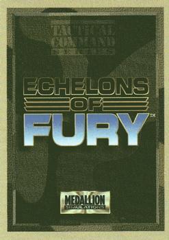 1995 Medallion Simulations Echelons of Fury #NNO Artillery Strike, 1 Heavy Mortar Back