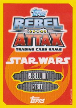 2015 Topps Star Wars Rebel Attax #1 Ezra Bridger Back