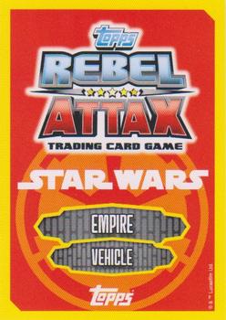 2015 Topps Star Wars Rebel Attax #47 Imperial Freighter Back