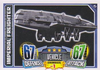 2015 Topps Star Wars Rebel Attax #47 Imperial Freighter Front