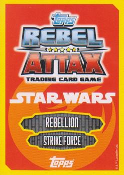 2015 Topps Star Wars Rebel Attax #85 Strike Force - Rebellion Back
