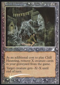 2003 Magic the Gathering Scourge - Foil #60 Chill Haunting Front