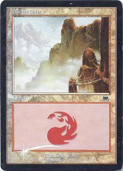 2002 Magic the Gathering Onslaught - Foil #344 Mountain Front