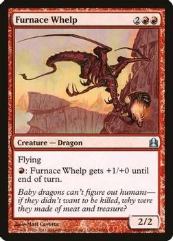 2011 Magic the Gathering Commander #124 Furnace Whelp Front