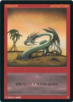 1995 U.S. Games Wyvern Premiere Limited #2 Amphiptere Front