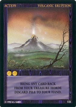 1995 U.S. Games Wyvern Limited #123 Volcanic Eruption Front