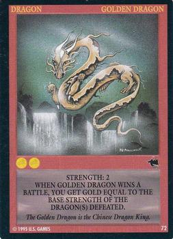 1995 U.S. Games Wyvern Phoenix #72 Golden Dragon Front