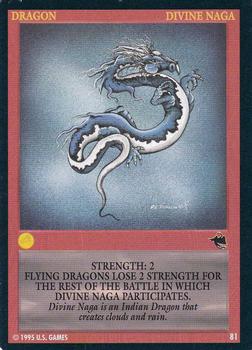 1995 U.S. Games Wyvern Phoenix #81 Divine Naga Front