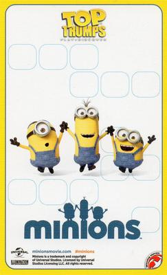 2015 Top Trumps Minions #NNO Aye, Matie! Back