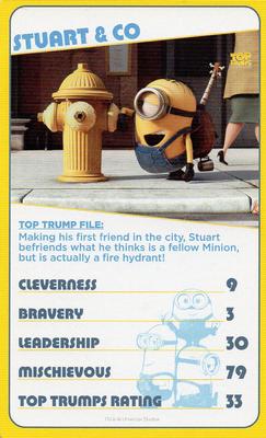 2015 Top Trumps Minions #NNO Stuart and Co Front