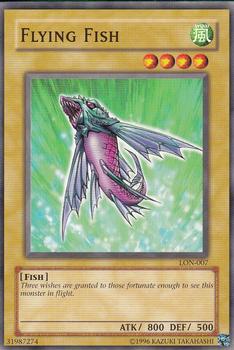 2003 Yu-Gi-Oh! Labyrinth of Nightmare #LON-007 Flying Fish Front